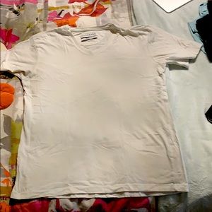 White V-neck T-Shirt